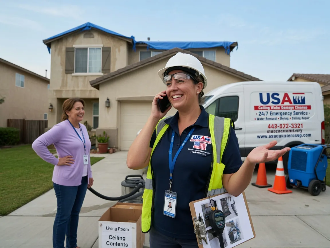 Ceiling Water Damage Restoration Ramona, OK FAQs